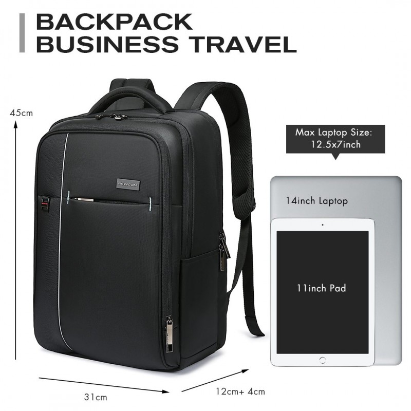 Επαγγελματικό σακίδιο 15,6” NewCom N1617445001 μαύρο