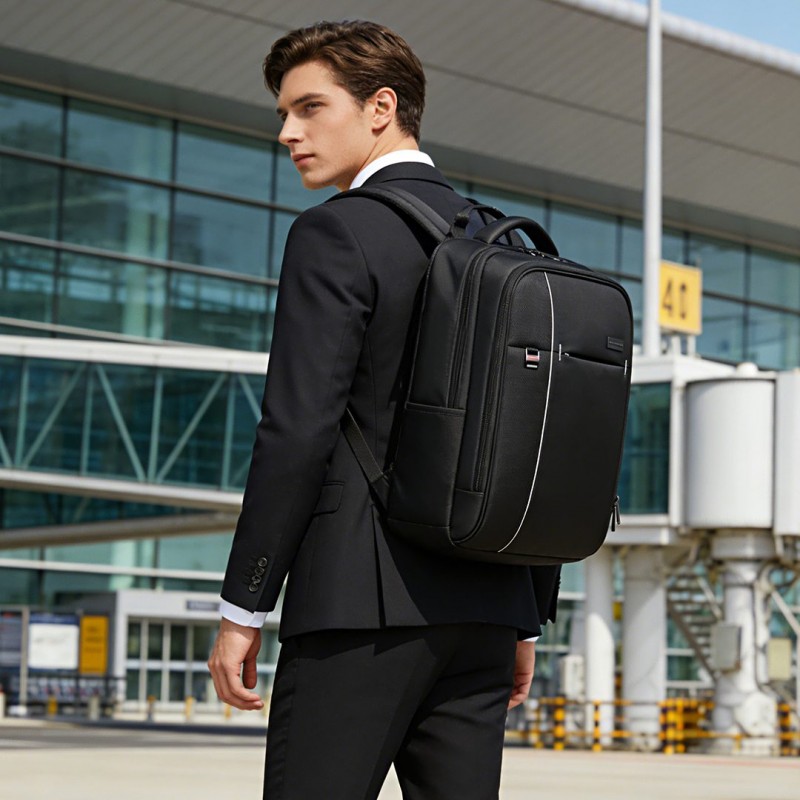 Επαγγελματικό σακίδιο 15,6” NewCom N1617445001 μαύρο