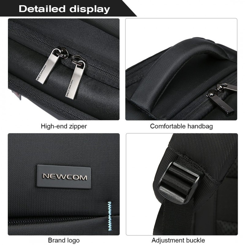 Επαγγελματικό σακίδιο 15,6” NewCom N1617445001 μαύρο