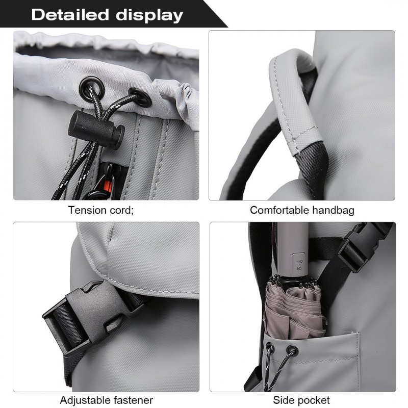 Επαγγελματικό σακίδιο 15,6” NewCom N1660442003 μαύρο 