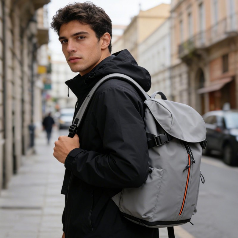 Επαγγελματικό σακίδιο 15,6” NewCom N1660442003 μαύρο 