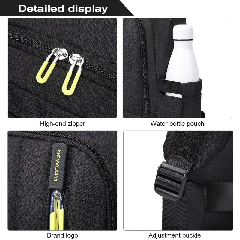 Επαγγελματικό σακίδιο 15,6” NewCom N1670446001 μαύρο