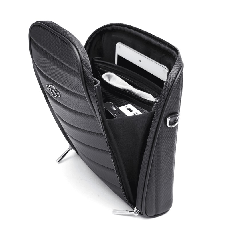 Τσαντάκι ώμου χιαστί Premium Collection Bange YD252 μαύρο 