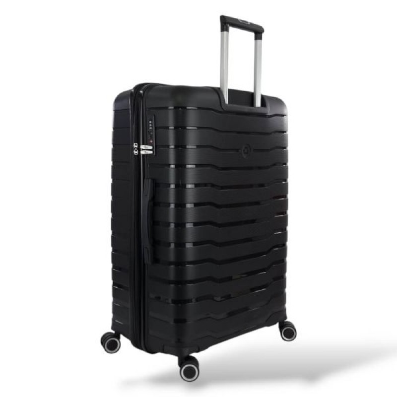 Βαλίτσα Μεγάλη RAIN RB80134-75εκ Μαύρο