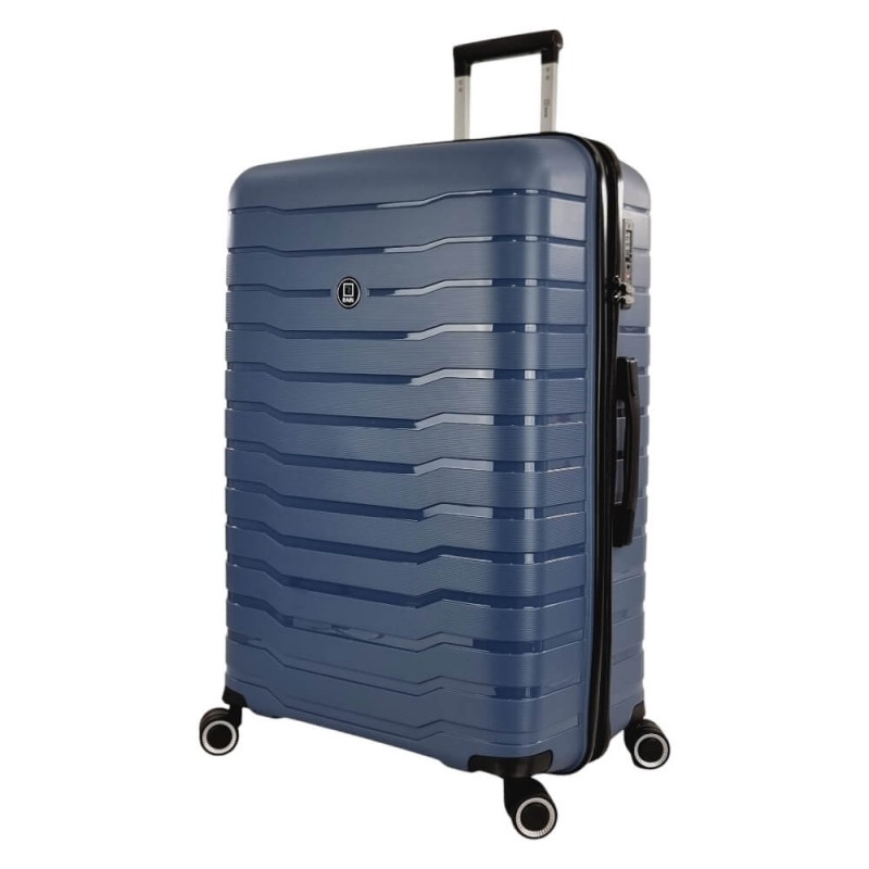 Βαλίτσα Μεγάλη RAIN RB80134-75εκ Μπλέ