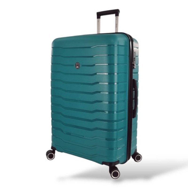 Βαλίτσα Rain RB80134-SET3 Πετρόλ