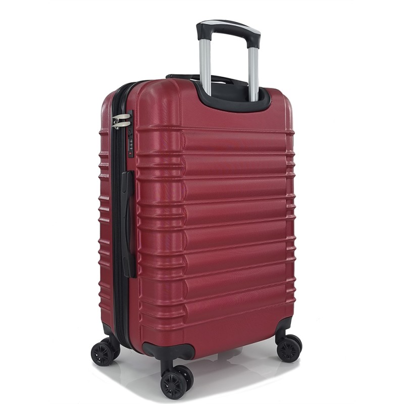 Σκληρές Βαλίτσες με Επέκταση Σετ 3 Τεμαχίων Forecast DQ2207-SET3. ΜΠΟΡΤΌ