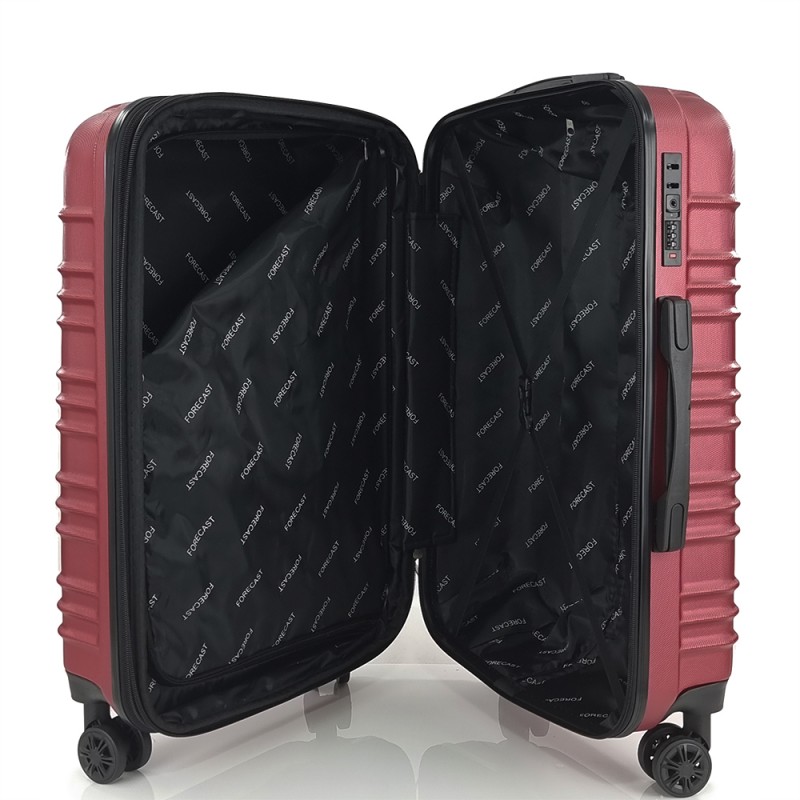 Σκληρές Βαλίτσες με Επέκταση Σετ 3 Τεμαχίων Forecast DQ2207-SET3. ΜΠΟΡΤΌ