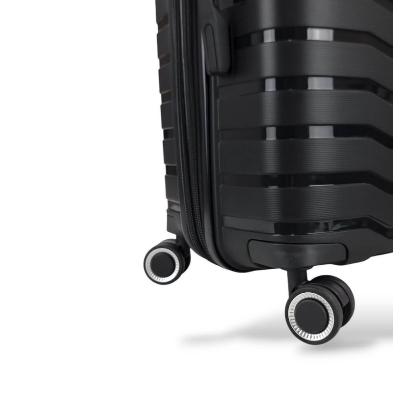 Βαλίτσα Μεσαία RAIN RB80134-65εκ Μαύρο
