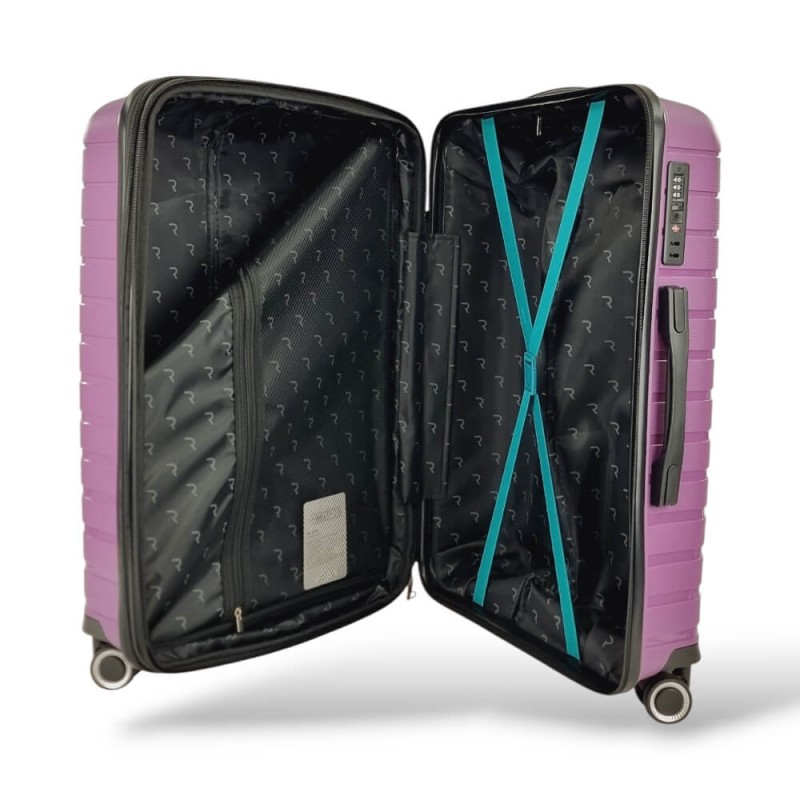 Βαλίτσα Rain RB80134-SET3 μώβ