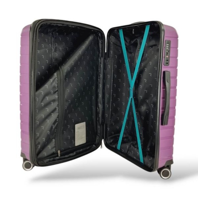 Βαλίτσα Μεγάλη RAIN RB80134-75εκ Μωβ