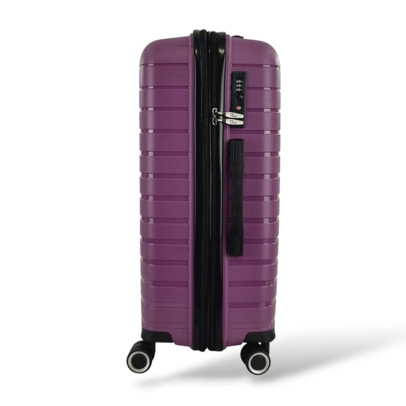 Βαλίτσα Rain RB80134-SET3 μώβ