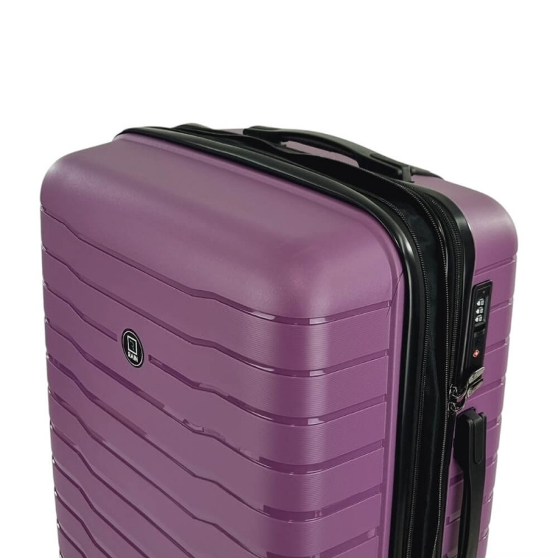 Βαλίτσα Rain RB80134-SET3 μώβ