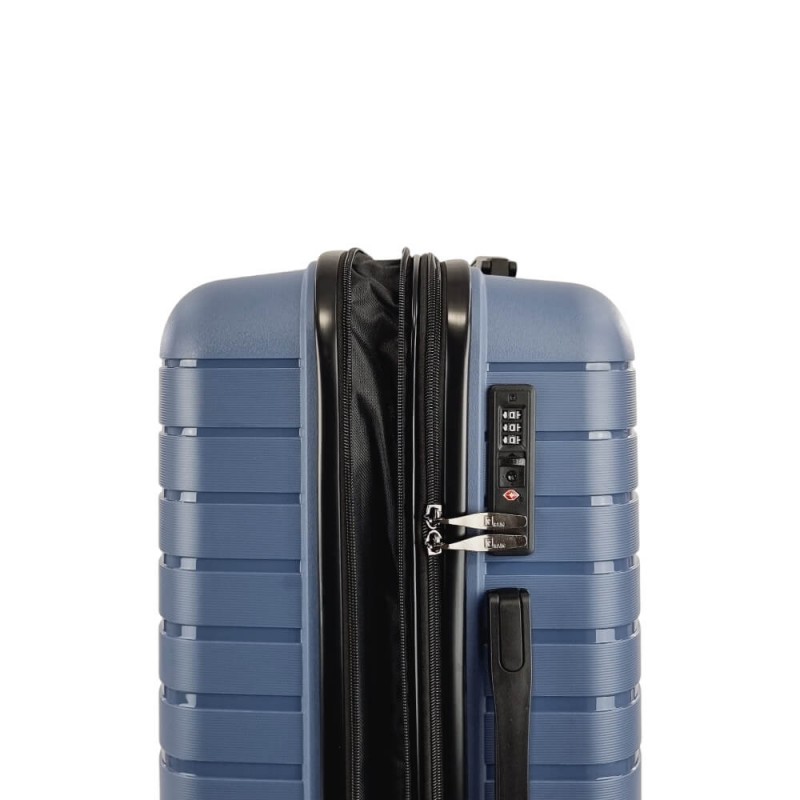 Βαλίτσα Μεγάλη RAIN RB80134-75εκ Μπλέ