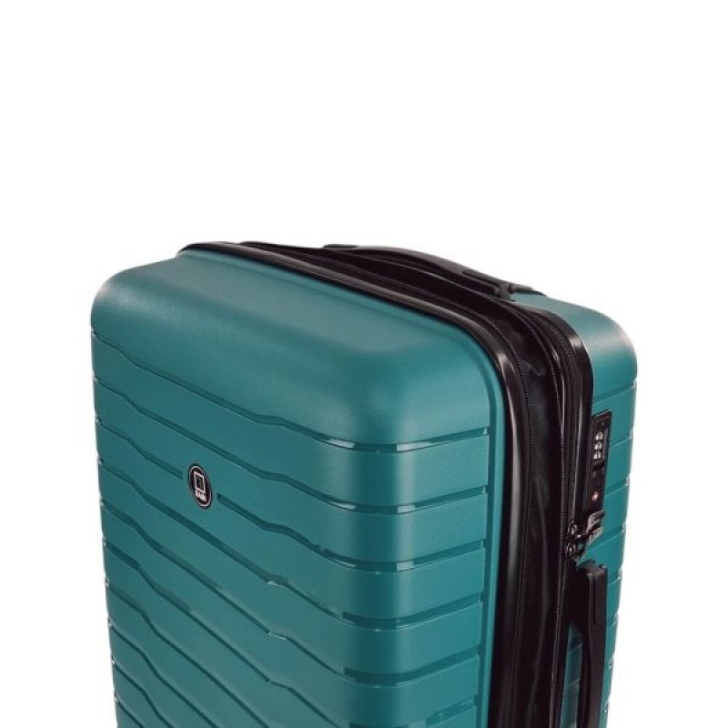 Βαλίτσα Rain RB80134-SET3 Πετρόλ
