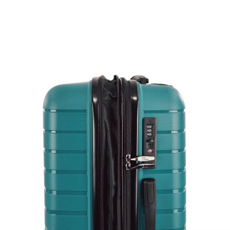 Βαλίτσα Rain RB80134-SET3 Πετρόλ