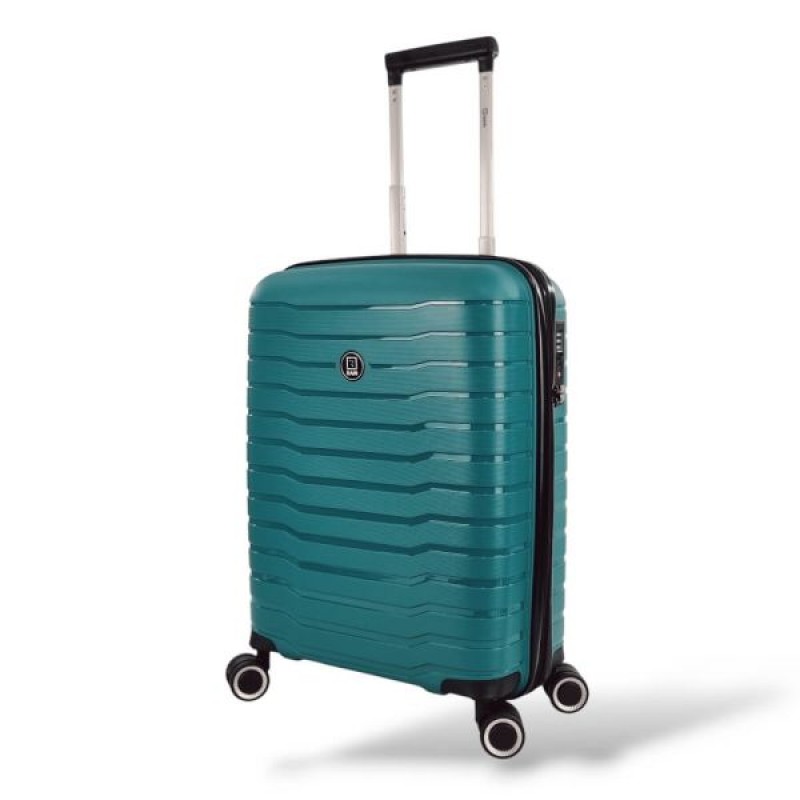  Βαλίτσα Καμπίνας RAIN RB80134C- 55εκ Πετρόλ 