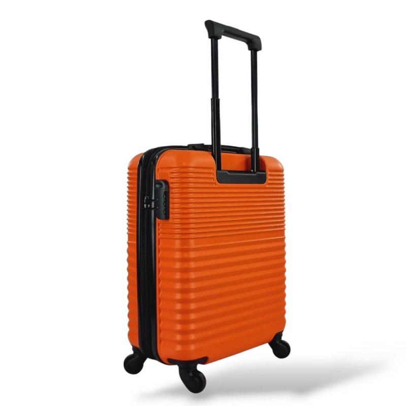 Σκληρή Βαλίτσα Καμπίνας 55x40x20 +5cm Επέκταση RAIN RB80139C.ΠΟΡΤΟΚΑΛΙ