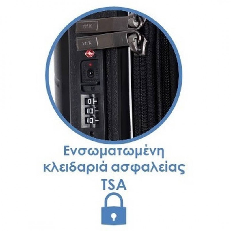 Lavor 1-604 Μεσαία Βαλίτσα με ύψος 66cm σε ΜΠΛΕ