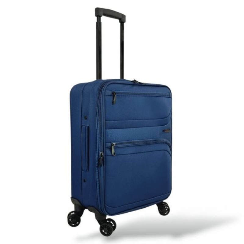 Βαλίτσα Καμπίνας Forecast 5703C 55x38x20 +5cm 45lt ΜΠΛΕ
